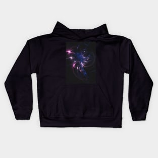 Aftermath of the Big Bang, Abstract Digital Artwork Kids Hoodie